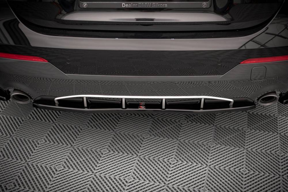 Diffuser BMW 4-Serie G22 G23 M-Pakket Maxton Glans Zwart