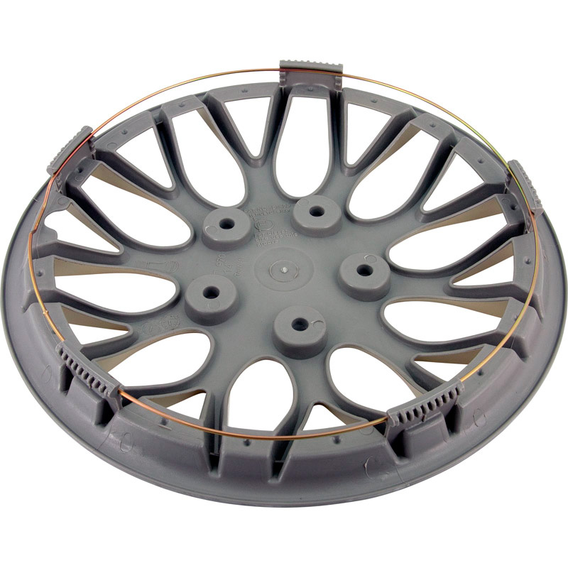 4-Delige Wieldoppenset Missouri 15-inch goud/zilveren rand