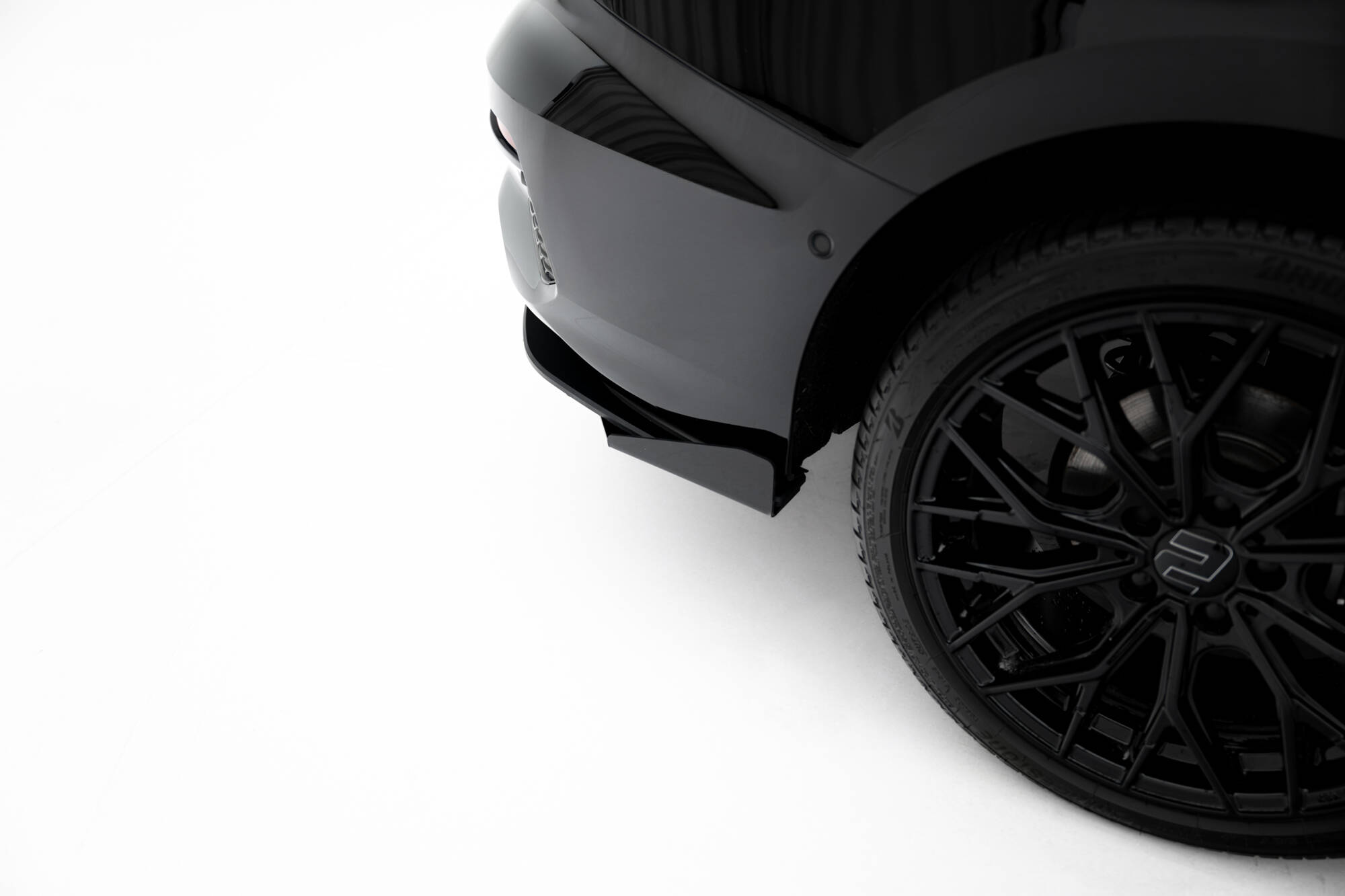 Achterzij Flaps Audi A3 Sedan 8Y Maxton Glanzend zwart