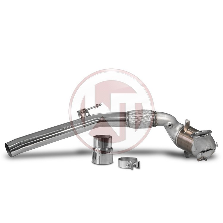 VW Golf VII GTI 2.0 TSI 220PK - 230PK met roetfilter/GPF Wagner Downpipe met sportkat. 200CPI