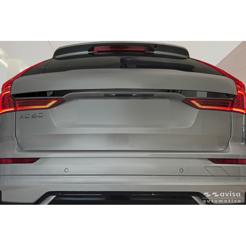 Avisa Zwart Chroom RVS Kofferbak Sierlijst  Volvo XC60 II 2017-2021 & Facelift 2021-