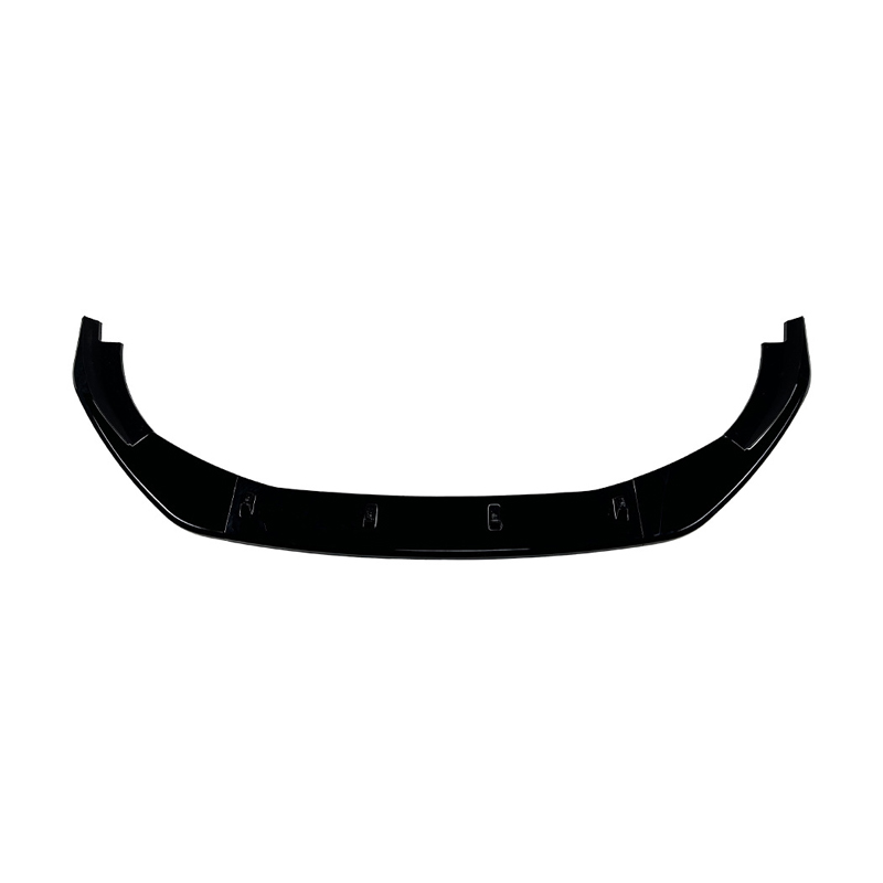 Voorspoilerlip  Volkswagen Golf VI GTi 2008-2012 (Glanzend Zwart ABS)