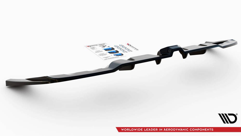 Diffuser Mercedes GLE 53 AMG Coupe C167 Maxton Glans Zwart