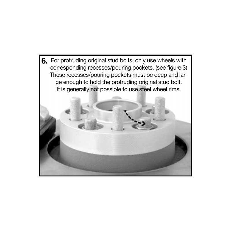 H&R DRM-Systeem Spoorverbreders 30mm 5x108 - Naaf 63,3mm - Boutmaat M14x1,5 -   Ford/Jaguar/Landrover
