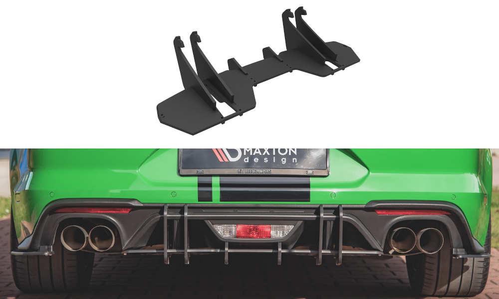 Street Pro Diffuser Ford Mustang GT MK5 FL Maxton
