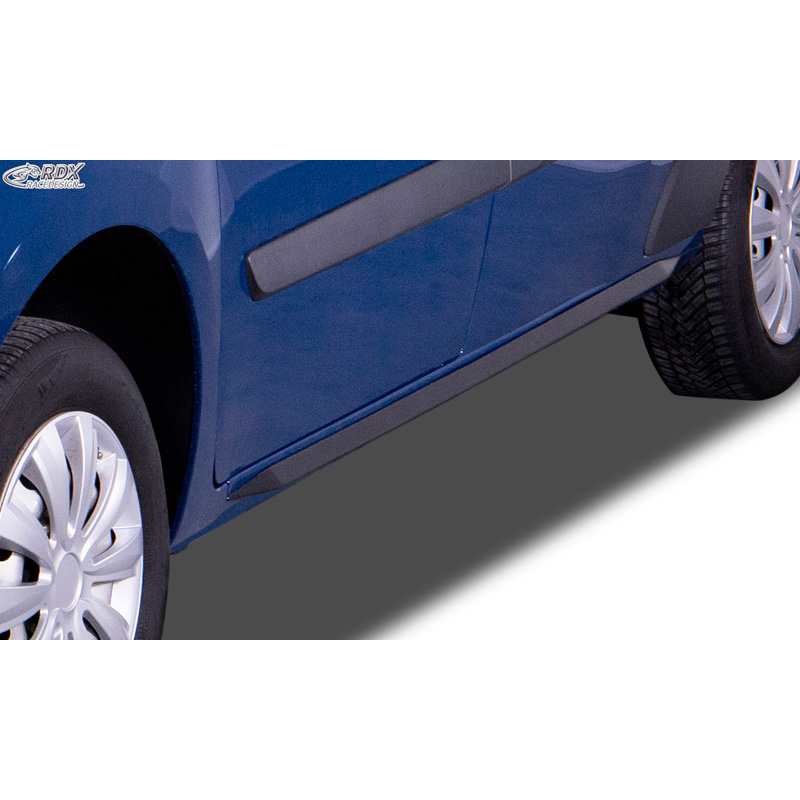 Sideskirts  Mercedes Citan W415 'Lang' 2012-2021 'Slim' (ABS)