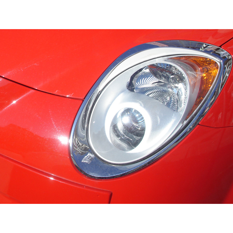 Koplampspoilers  Alfa Romeo Mito 2008- (ABS)