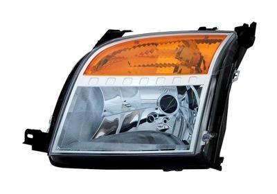 koplamp, Hella, H4, elektr verstelb, incl stelmotortje, rechts F