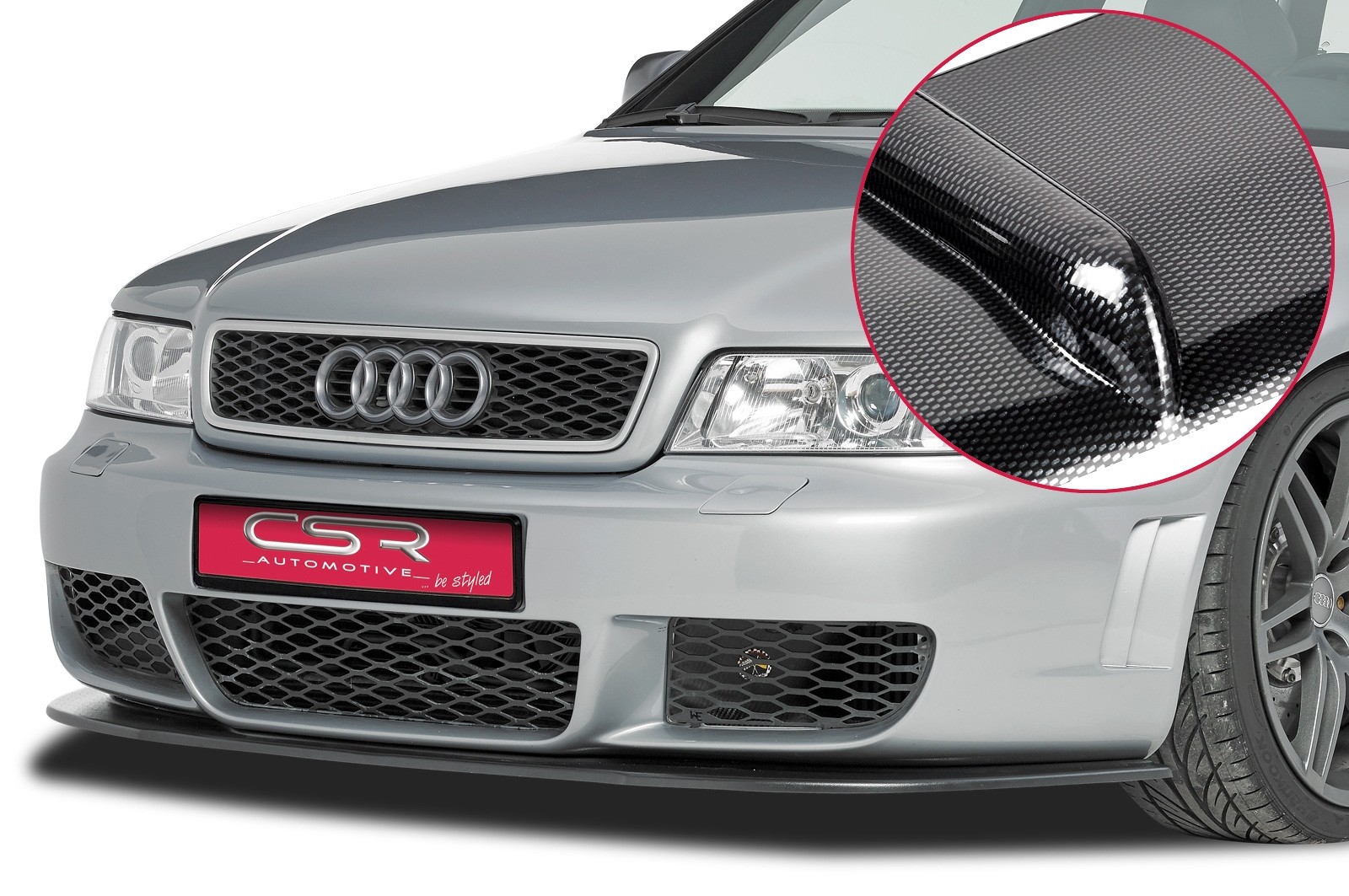 Voorspoiler Audi RS4 B5 CSL170-C
