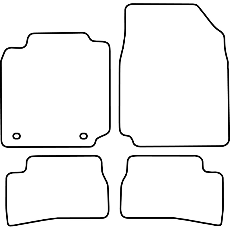 Automatten  Nissan Micra 2003-2011