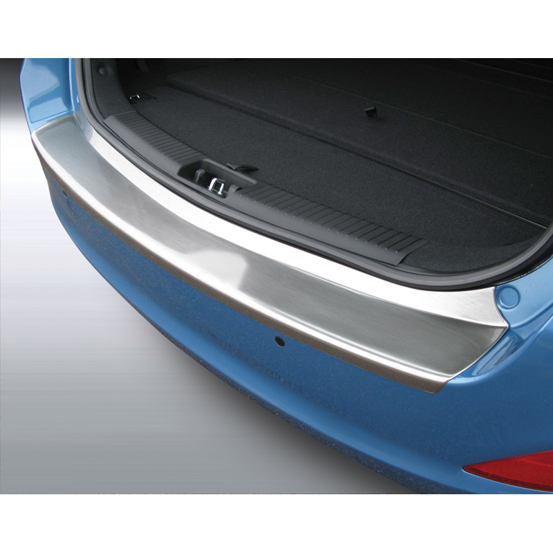 ABS Achterbumper beschermlijst  Hyundai i30 Tourer 2012-2017 'Brushed Alu' Look