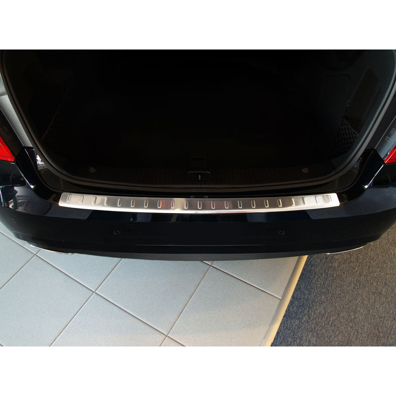 RVS Achterbumperprotector  Mercedes E-Klasse W212 Sedan 2009-2013 incl. AMG 'Ribs'
