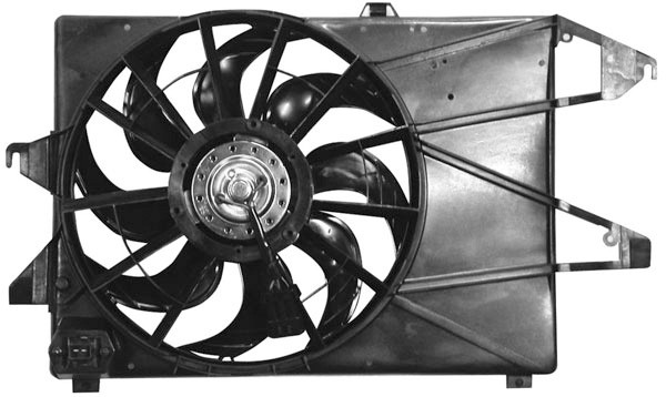 Radiator FAN COMPLEET MONDEO 93-96 ENKELE FAN -AC