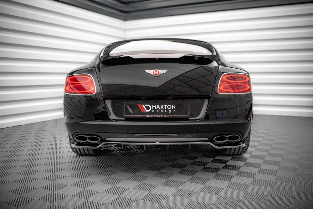 Diffuser Bentley Continental GT V8 S MK2 Maxton Glans Zwart