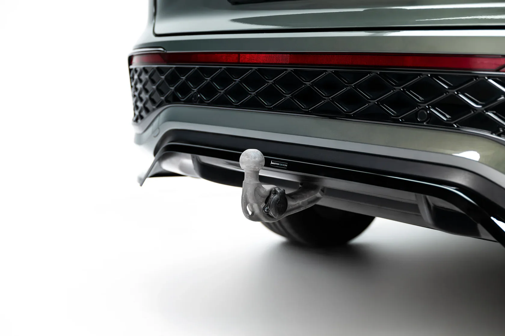 Achterdiffuser Volkswagen Tayron R-Line Mk1 Glans Zwart