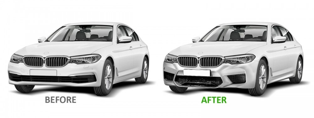 Voorbumper BMW G30 / G31 M5 Design 17-