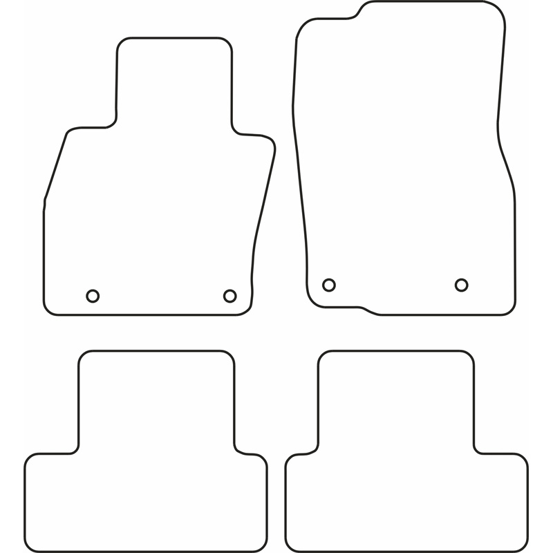 Automatten Velours  Mazda CX-60 2022-
