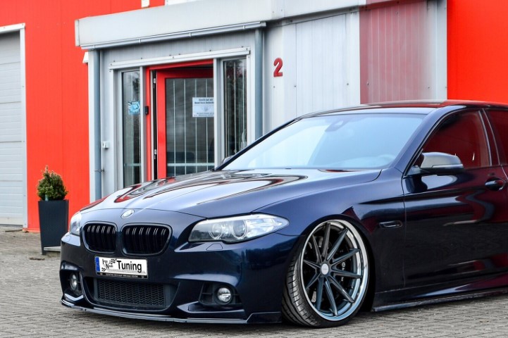 Voorspoiler lip met vleugel BMW 5-Serie F10 F11 M-Pakket 2013-2016