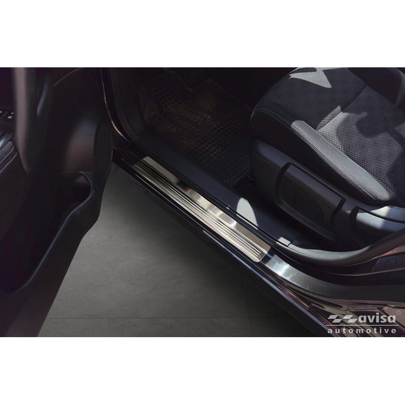 Avisa RVS Instaplijsten  Nissan Qashqai II 2013-2017 & Facelift 2017-2020 - 'Lines' - 4-delig
