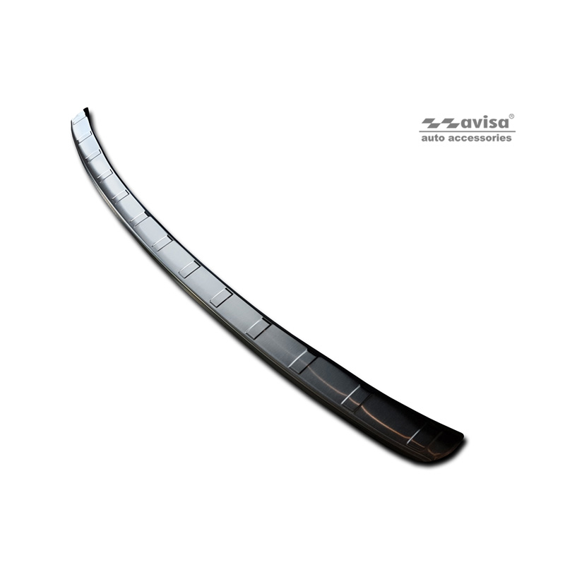 Zwart RVS Achterbumperprotector  Ford Kuga III Titanium/Trend/Cool+Connect/Hybrid 2019-2024 & FL 2024- excl. ST-Line 'Ribs'