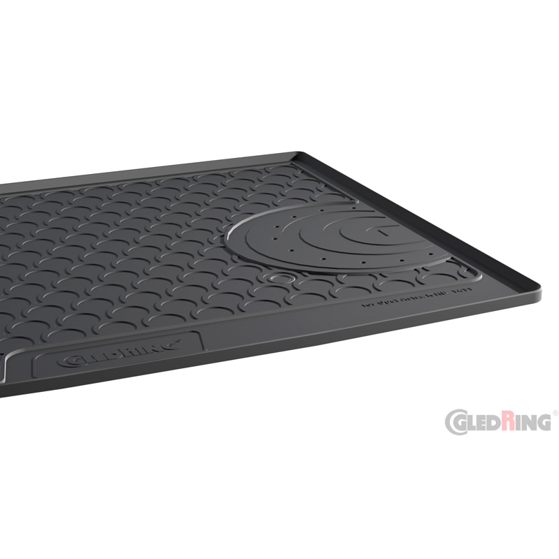 Rubbasol (Rubber) Kofferbakmat  Opel Astra K HB 5-deurs 2015-2022 (Hoge laadvloer)