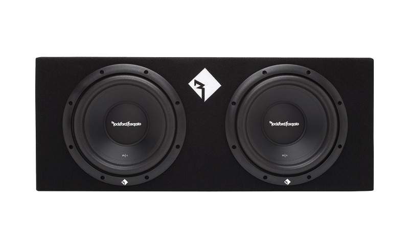 Rockford Fosgate Prime 2 x 10inch (30cm) R1-2X10 subwoofer in ki
