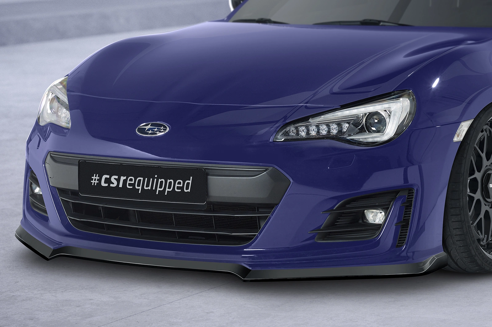 Voorspoiler Subaru BRZ 2017-2020 (Facelift) Glans Zwart – CSR