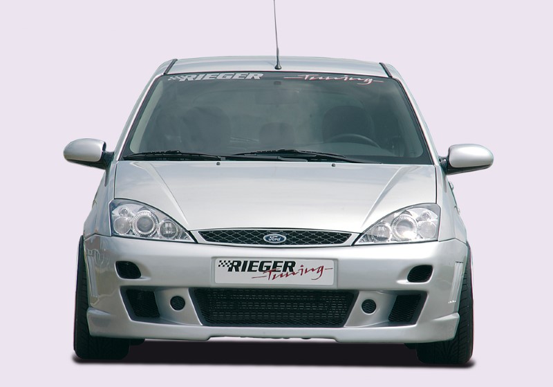 Voorbumper Focus 11.01 met extra air-intakes met spi Rieger