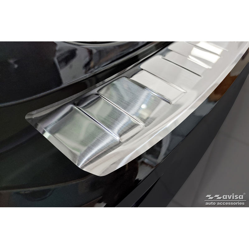 RVS Achterbumperprotector  Volkswagen Golf VIII Variant 2020-2024 & FL 2024- 'Ribs'