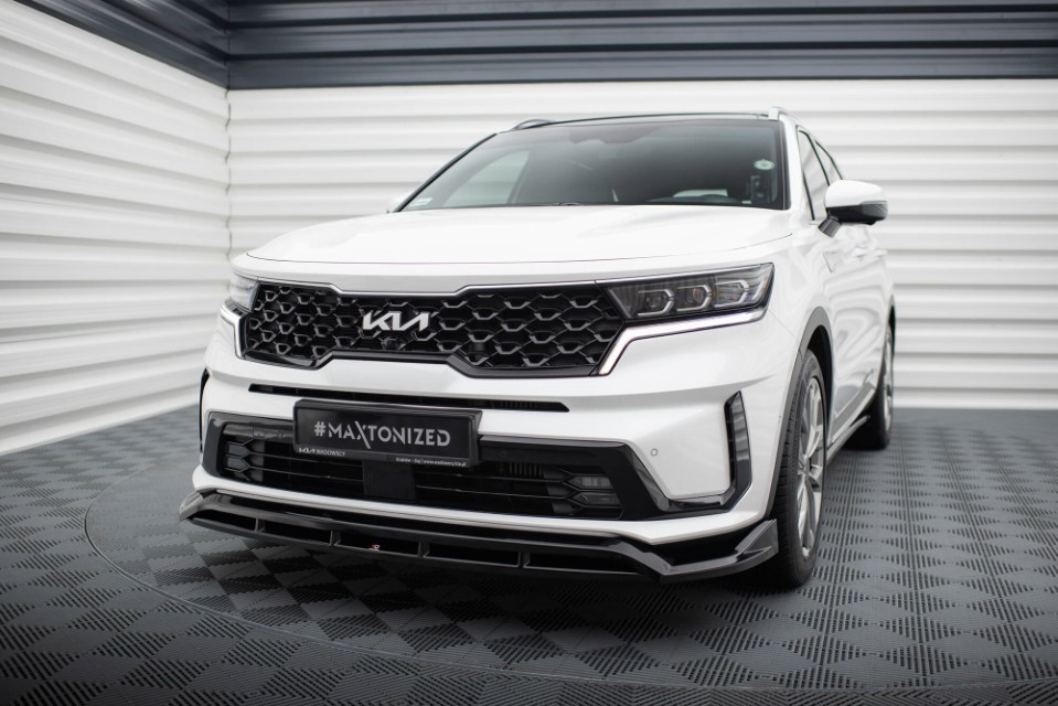 Voorspoiler Kia Sorento Mk4 2020-.. Glans Zwart