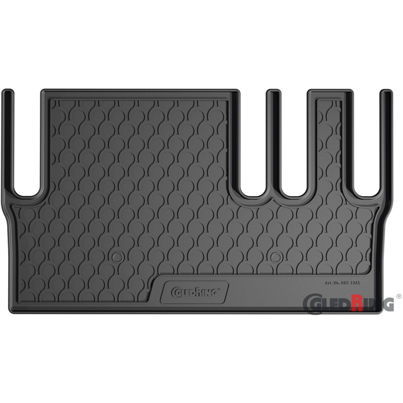Gledring Rubbasol (Rubber) Kofferbakmat  Citroën Spacetourer 2016- / Fiat Scudo 2022- / Opel Zafira Life 2019- / Peugeot Traveller 2016- / Toyota Proace Verso 2016-