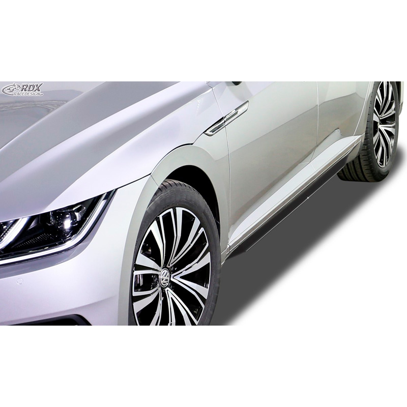 Sideskirts 'Slim'  Volkswagen Arteon 2017- incl. Shooting Brake 2020- (ABS zwart glanzend)