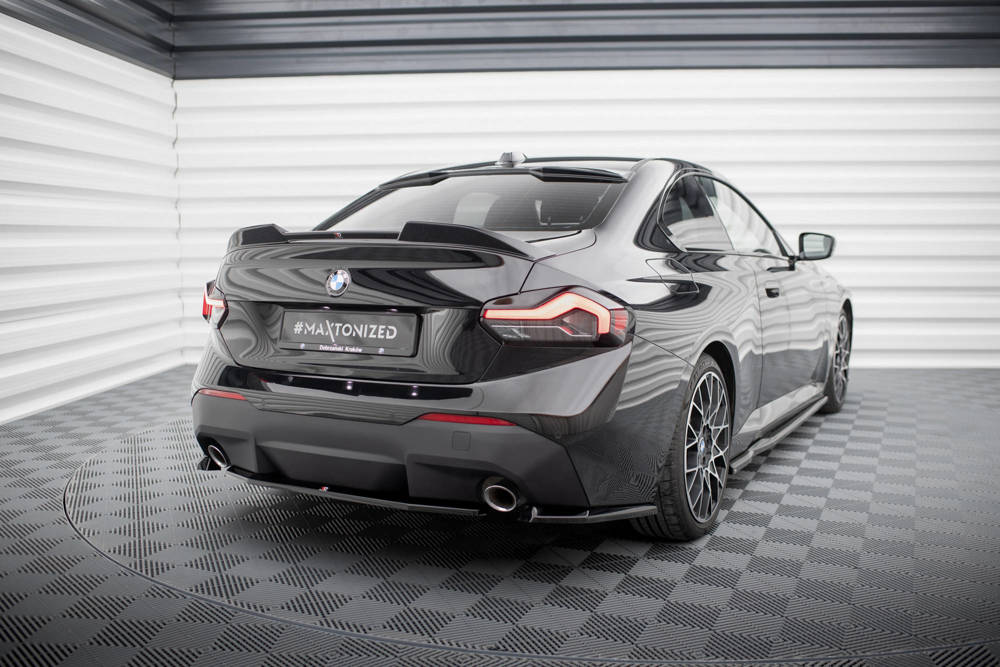 Zijdiffusers V.1 BMW 2 Serie Coupe G42 Maxton Glans Zwart