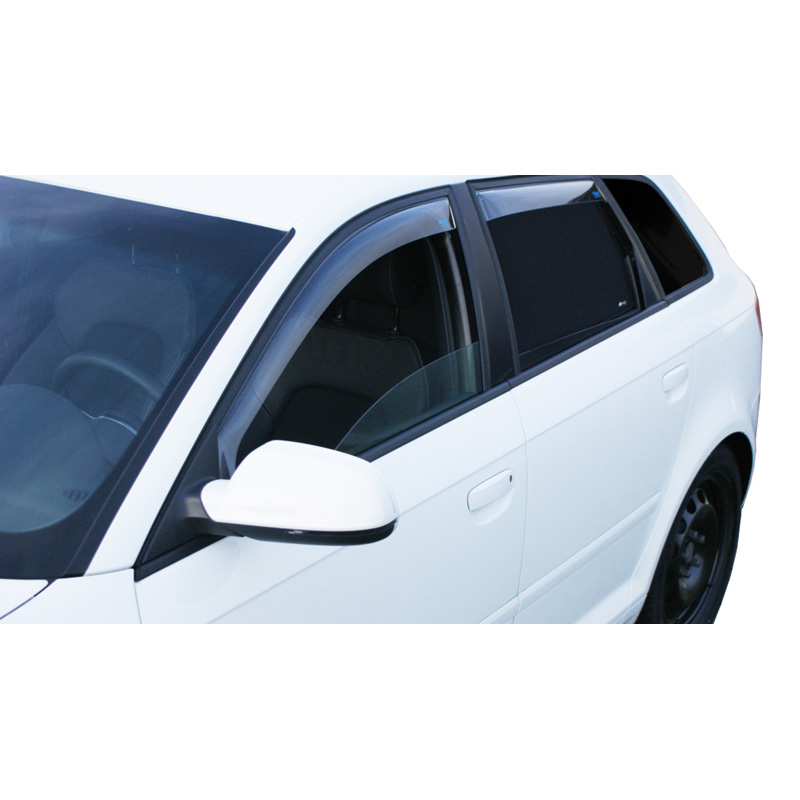 Zijwindschermen Helder  Nissan Pathfinder 5-deurs 2013-