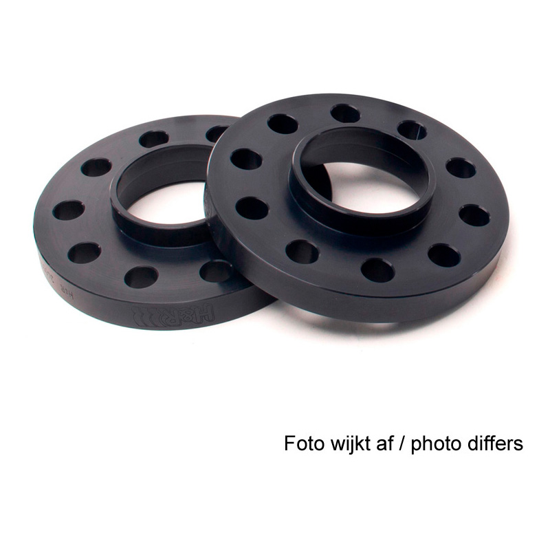 H&R DR-Systeem Spoorverbrederset 26mm per as - Steekmaat 5x132 - Naaf 66,5mm - Boutmaat M14x1,25 -   BMW - Zwart