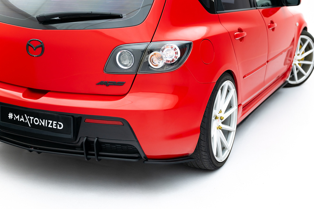 Street Pro Achterzij Spoilers Mazda 3 MPS MK1 EU Versie Maxton