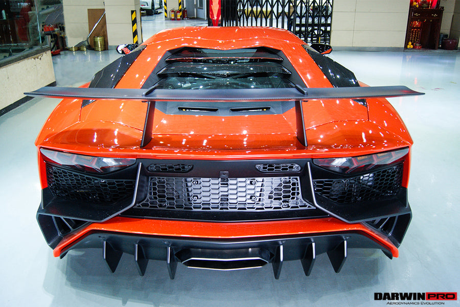 Lamborghini Aventador LP700 LP740 Coupe/Roadster SV Style Wing 2011-2016