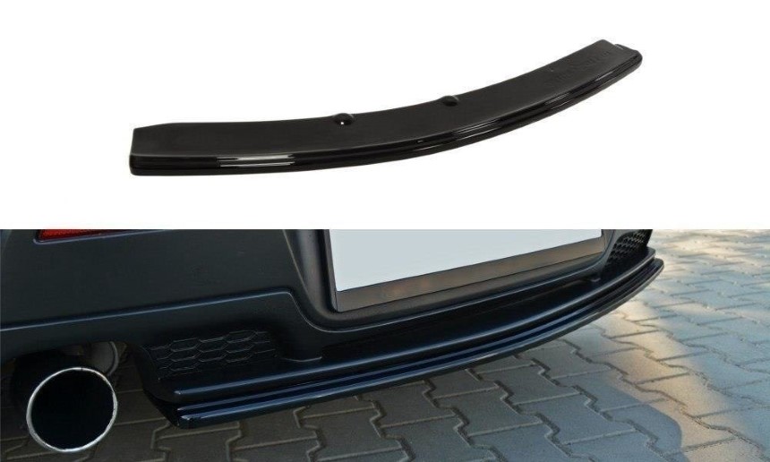Diffuser Mazda 3 MK1 Maxton Design glans zwart