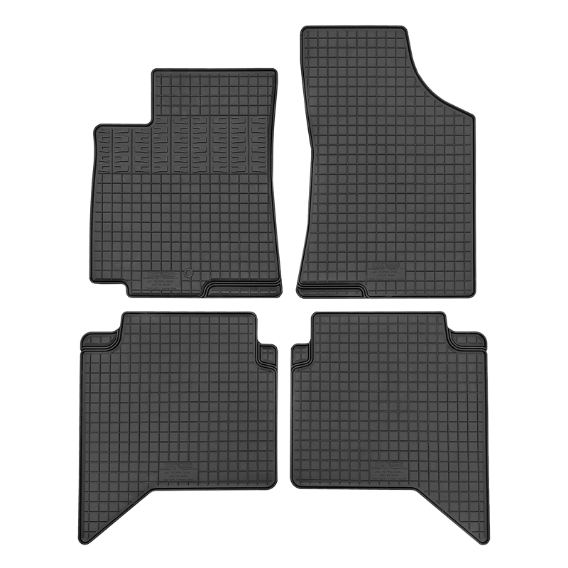 CIKCAR Rubber matten  JAC T8 Pro 2025- & T9 2026- (4-delig + montagesysteem)