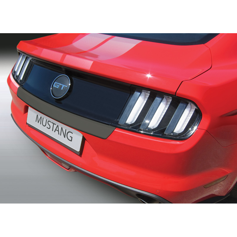 ABS Achterbumper beschermlijst  Ford Mustang 2015- 'Small' Zwart
