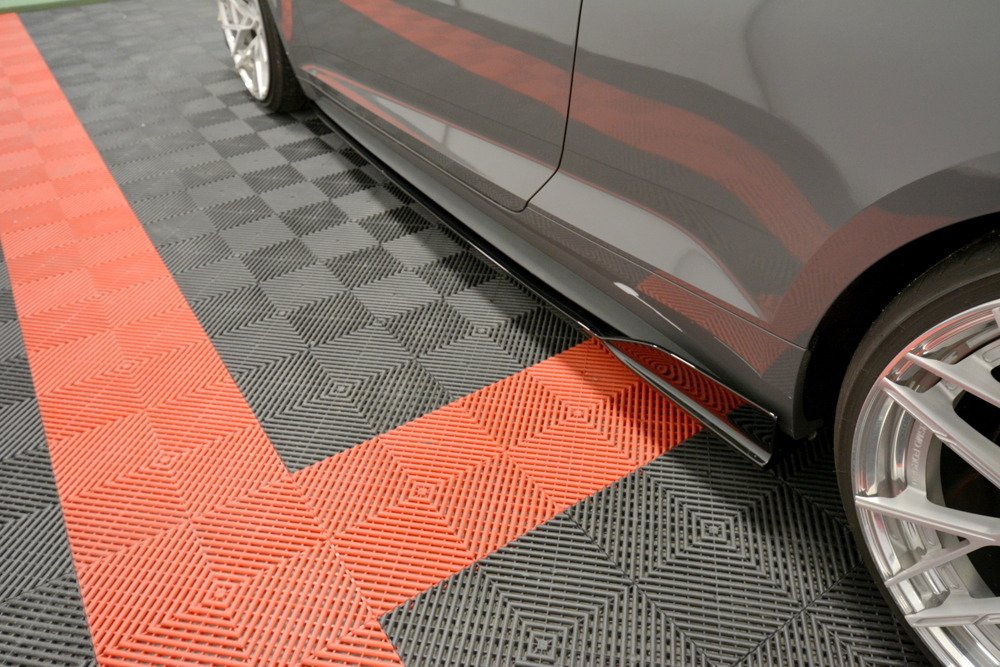 Zijskirts Audi A5 S Line / S5 Maxton ABS