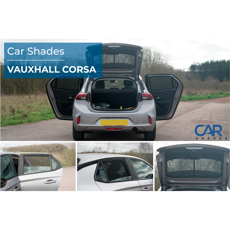 Set Car Shades  Opel Corsa F 5-deurs 2019- (4-delig)