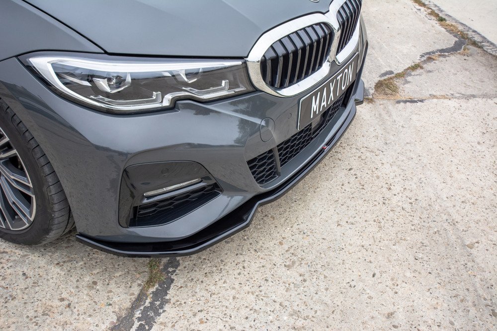 Voorspoiler BMW 3 Serie G20 M-Pakket V2 Gloss Black