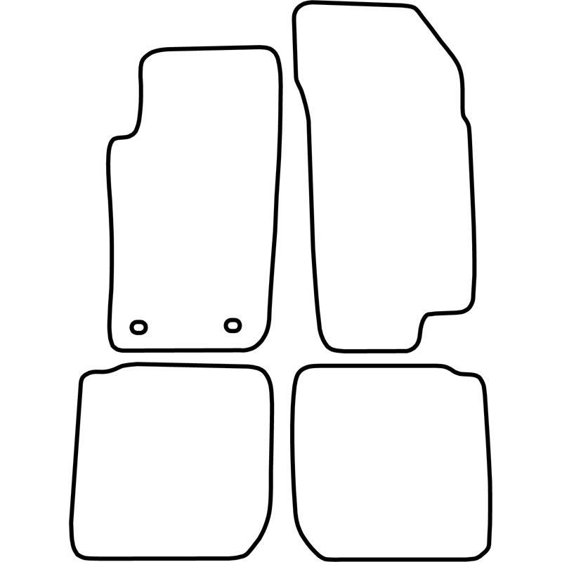 Automatten Velours  Ford Scorpio 1985-1994
