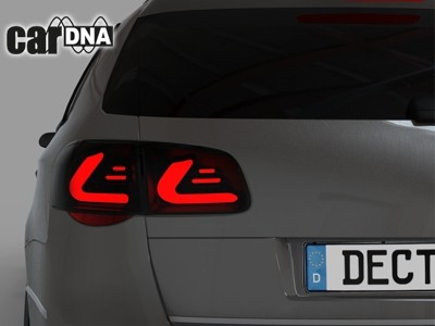 Achterlichten LED VW Passat 3C Variant 05-10 black/smoke
