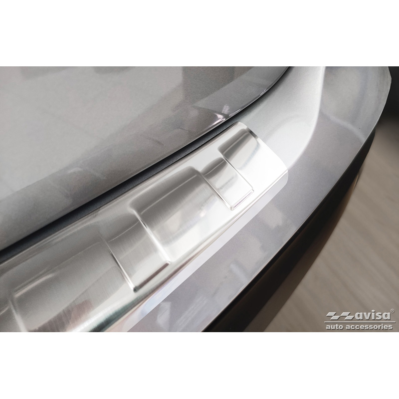 RVS Achterbumperprotector  Skoda Enyaq iV 2020- excl. Coupe 'Ribs'