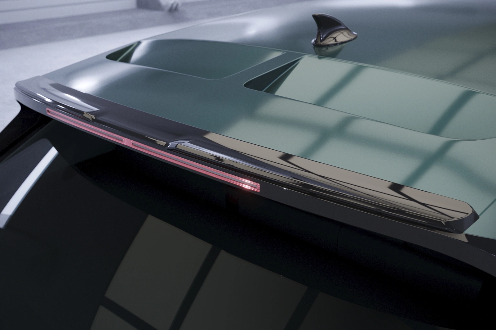 Achterspoiler Hyundai Ioniq 5 glans zwart 2021–