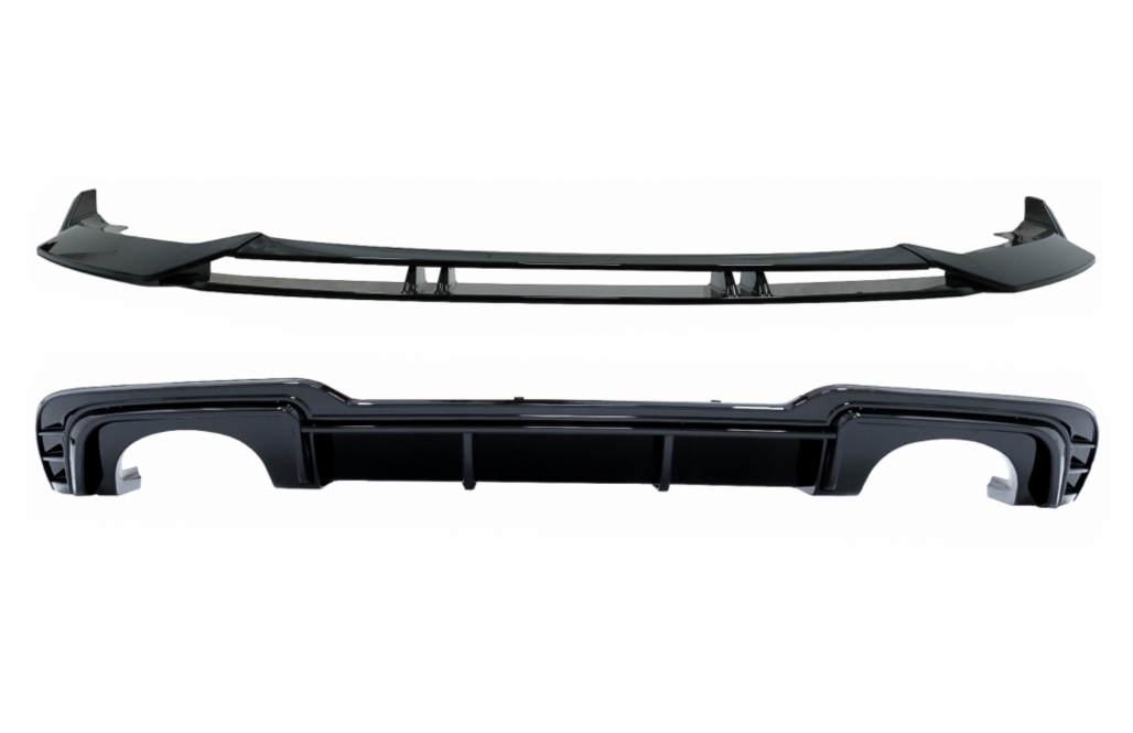Voorspoiler & Diffusor Audi A3 8Y Hatchback / Sportback Gloss Black