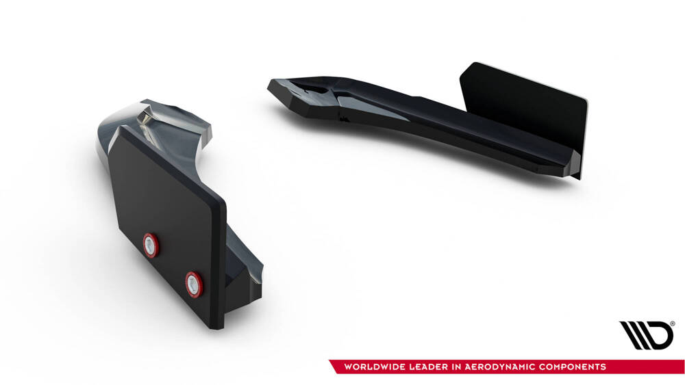 Achterzij Spoilers V.5 + Flaps BMW 1 M-pack / M140i F20 Facelift