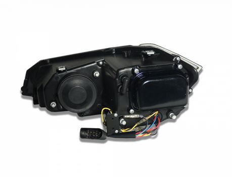Koplampen VW Polo VI 2G 17-20 LED Dynamic Zwart